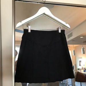Liberty Garden for Free People Faux Suede Skirt